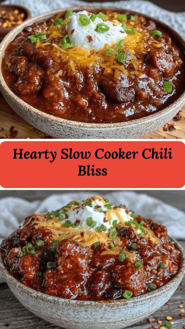 cozy crockpot chili recipe recipe