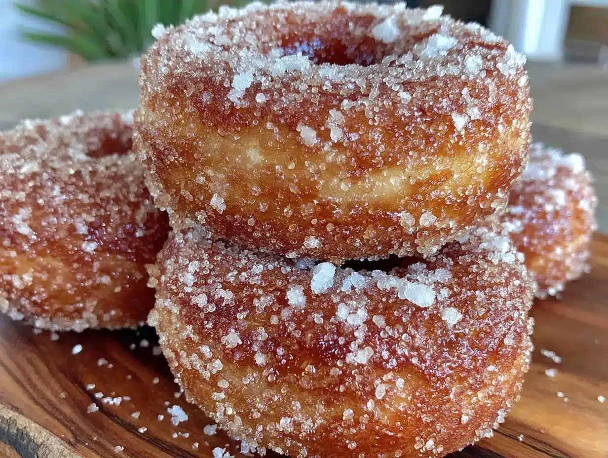 cozy gold glitter donuts preparation steps