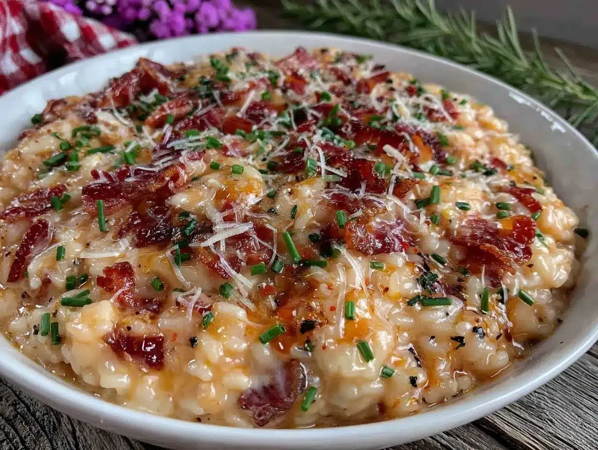 creamy champagne risotto preparation steps