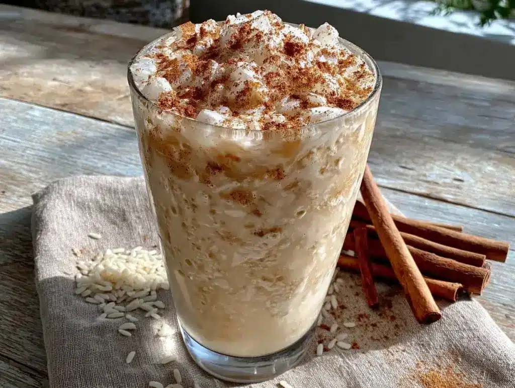 creamy horchata - featured image