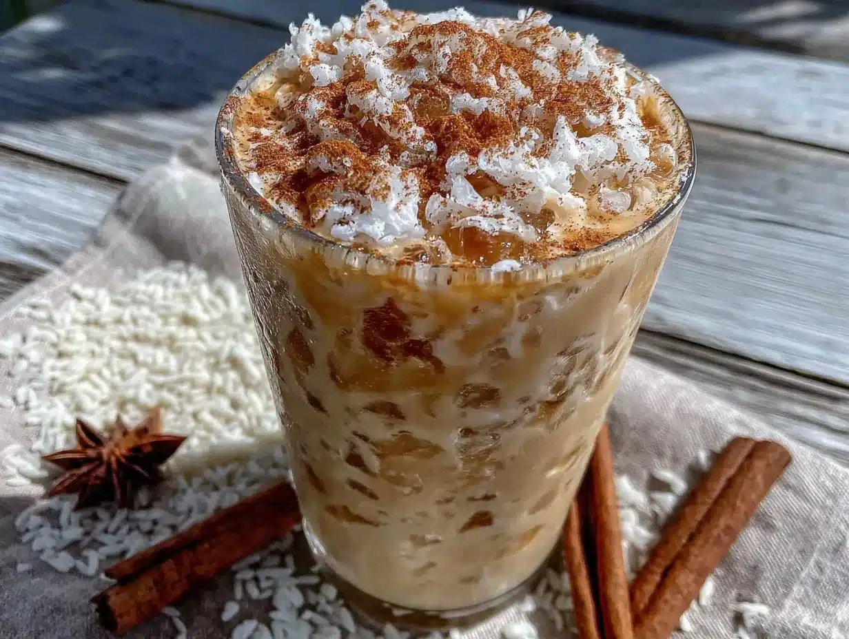 creamy horchata preparation steps