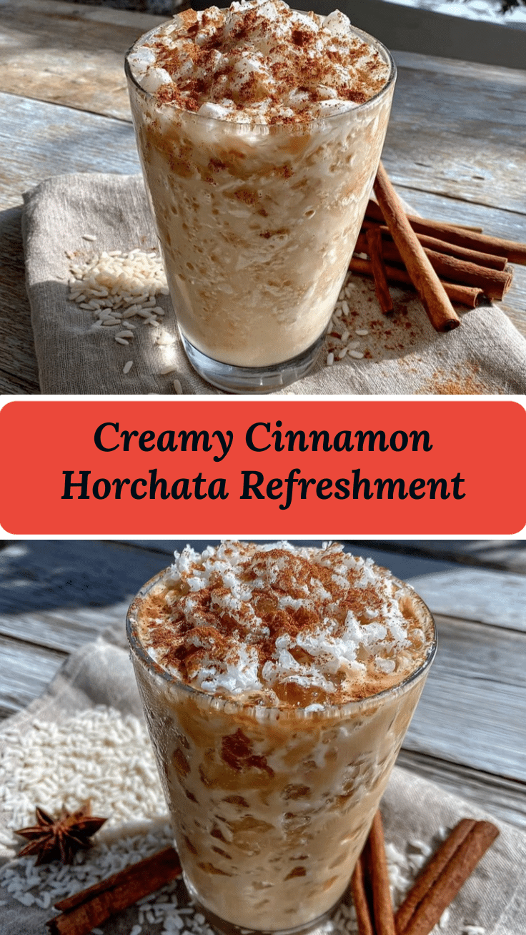 creamy horchata recipe