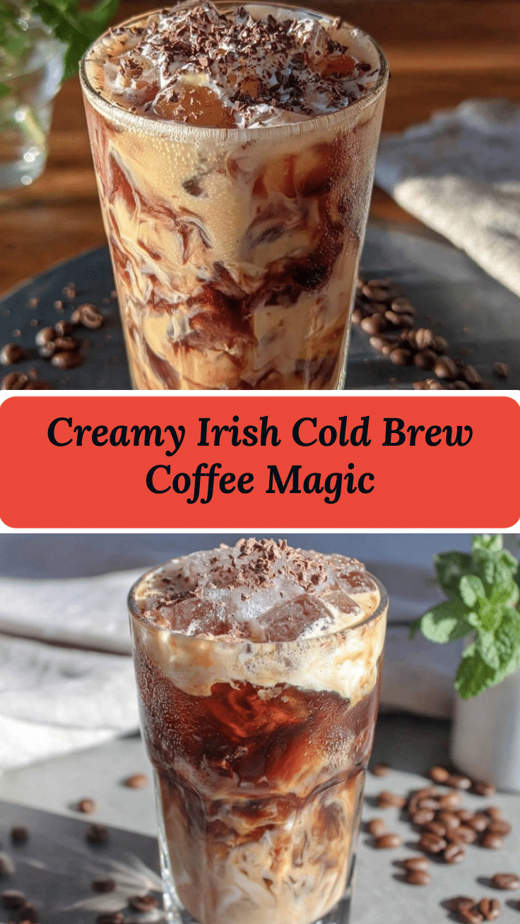 Creamy Irish Cream Cold Brew Coffee recipe