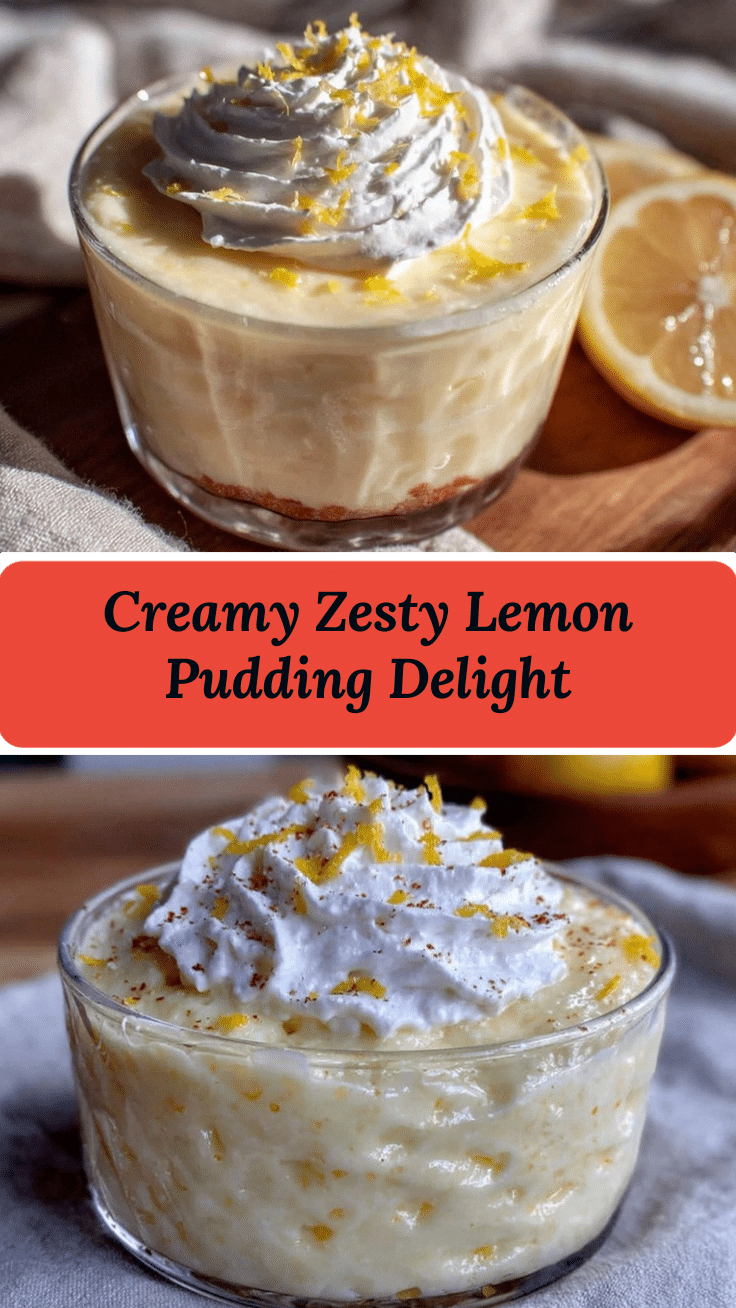 creamy lemon pudding delight recipe
