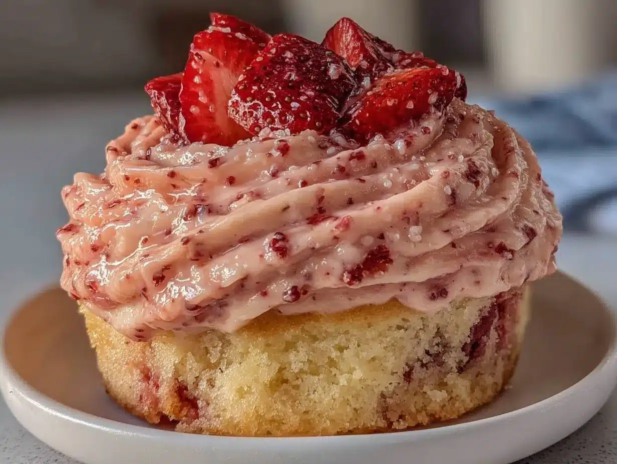 creamy raspberry frosting preparation steps