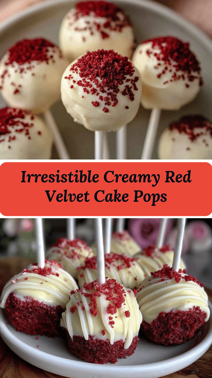 creamy red velvet cake pops recipe
