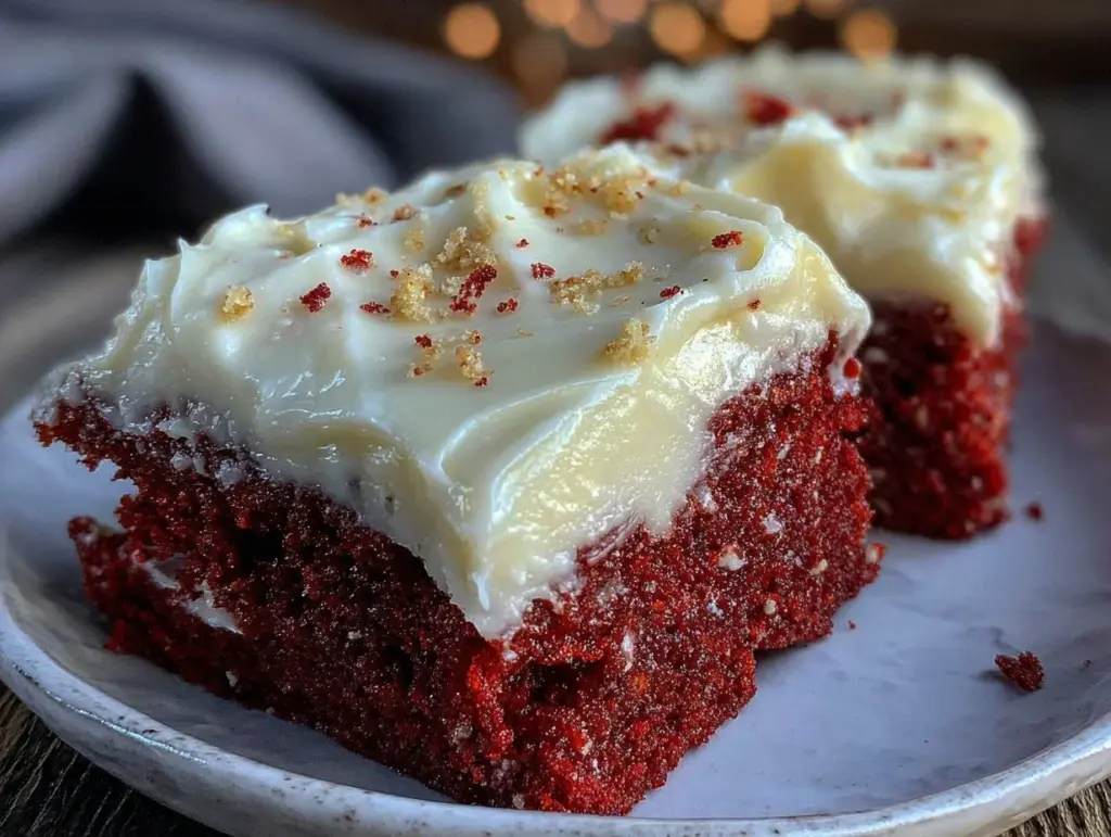 creamy red velvet frosting - featured image