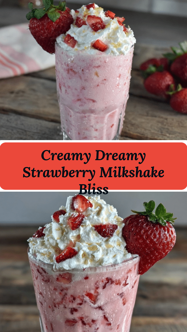 creamy strawberry milkshake recipe recipe