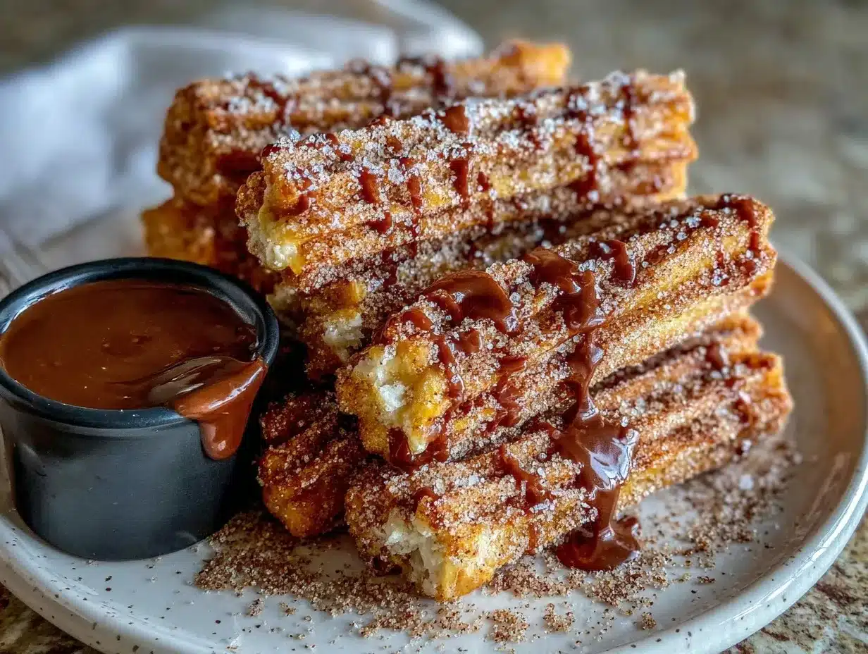 crispy churros recipe preparation steps