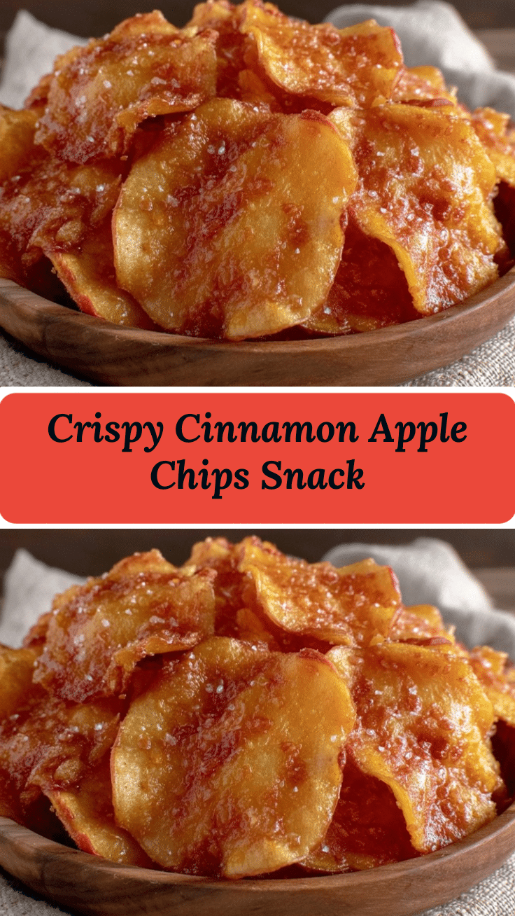 crispy cinnamon apple chips recipe