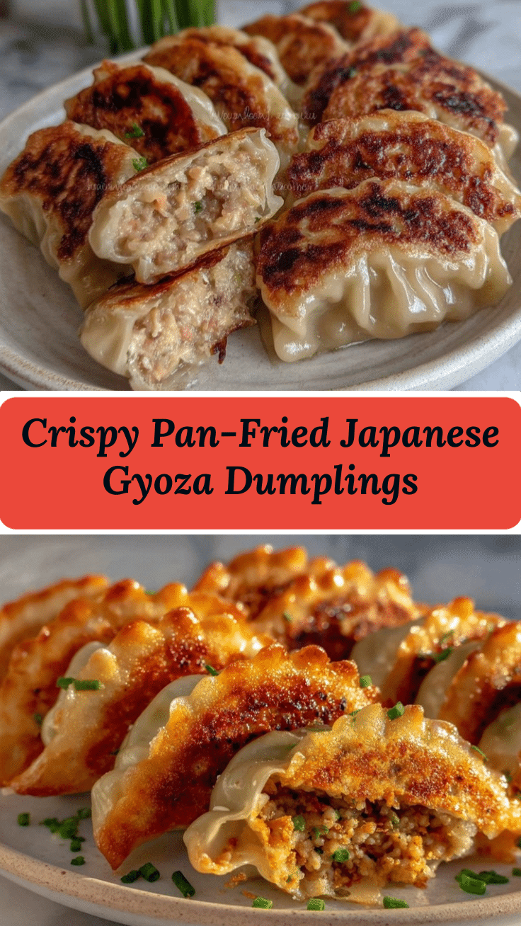 crispy Japanese gyoza potstickers recipe