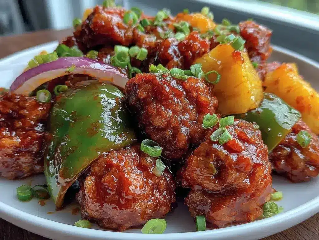 crispy sweet and sour pork - featured image