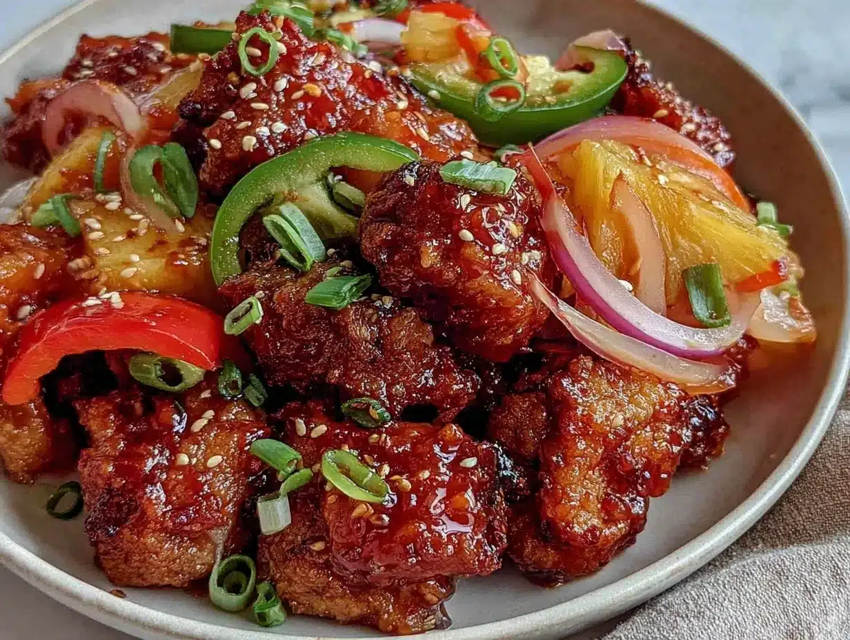 crispy sweet and sour pork preparation steps
