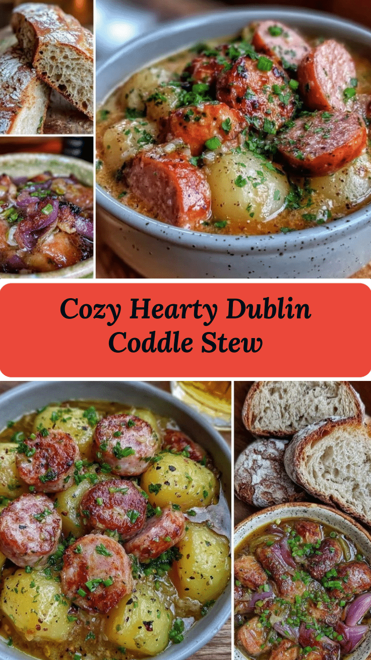 Dublin Coddle Sausage Potato Stew recipe