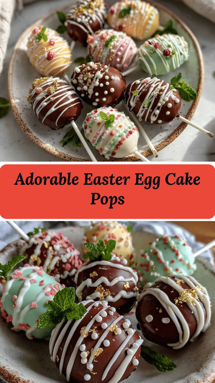 Easter Egg Cake Pops recipe