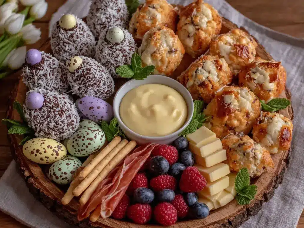 Easter Egg Hunt Charcuterie Board - featured image
