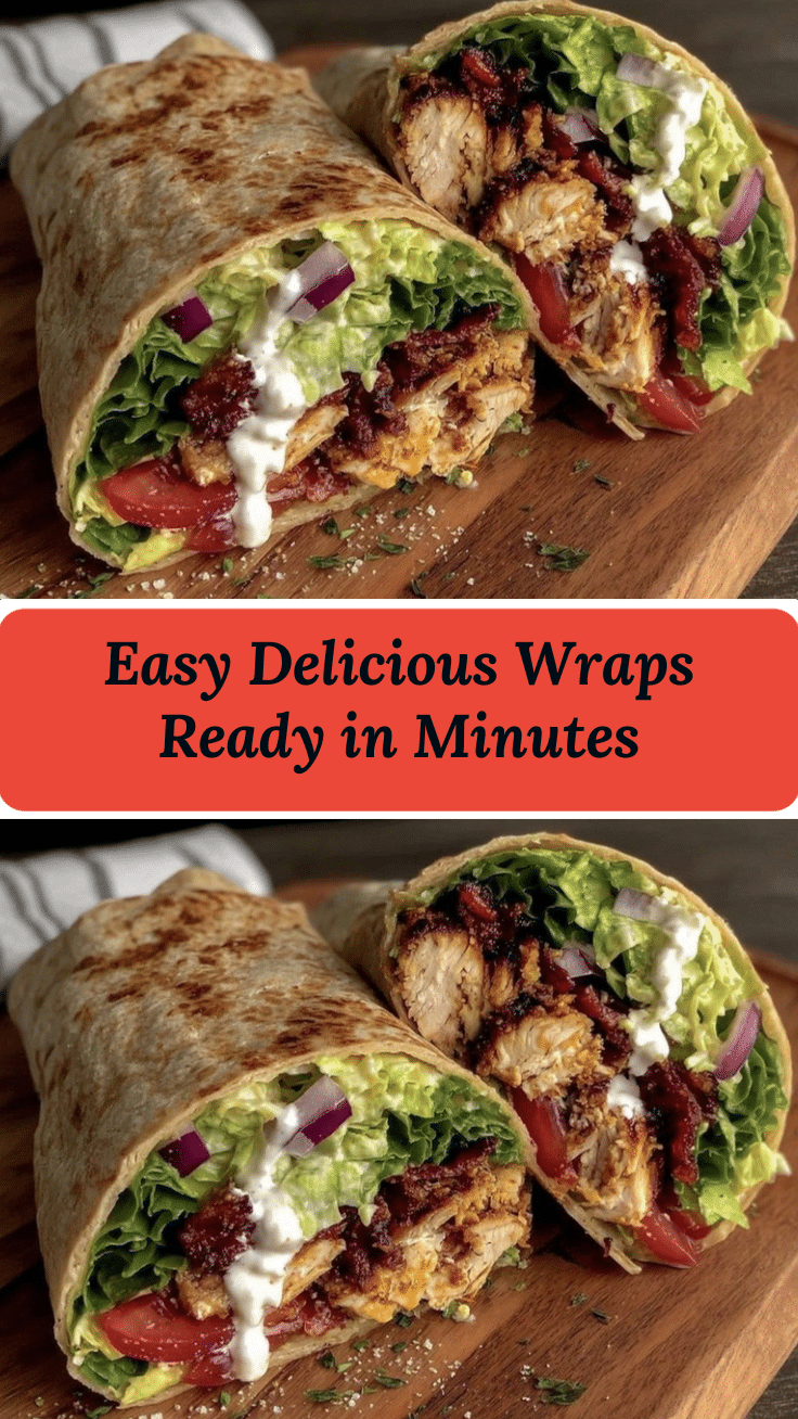 easy delicious wrap recipe recipe