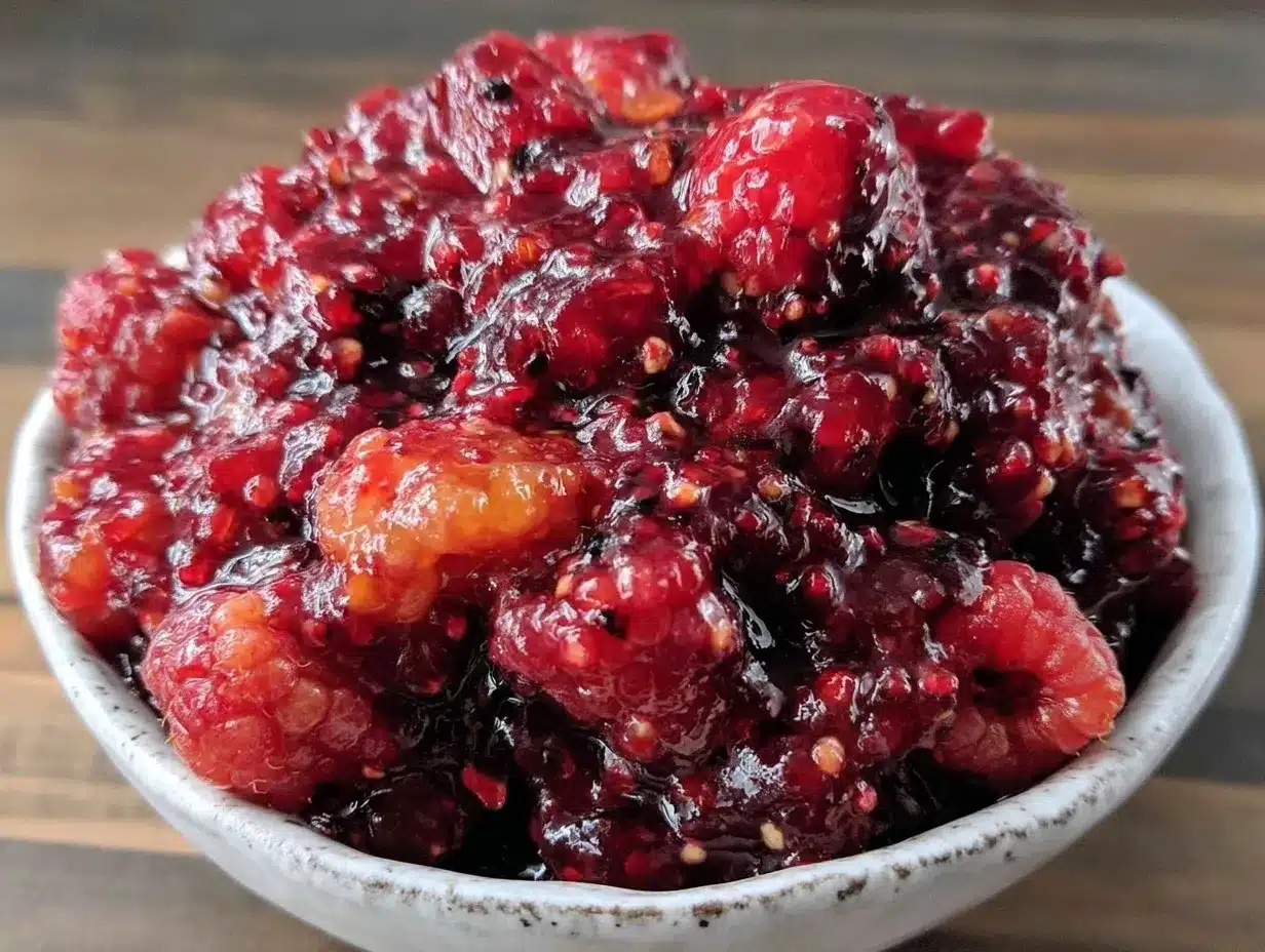 easy homemade raspberry jam recipe preparation steps