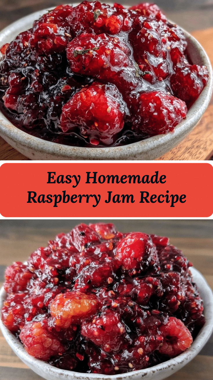 easy homemade raspberry jam recipe recipe