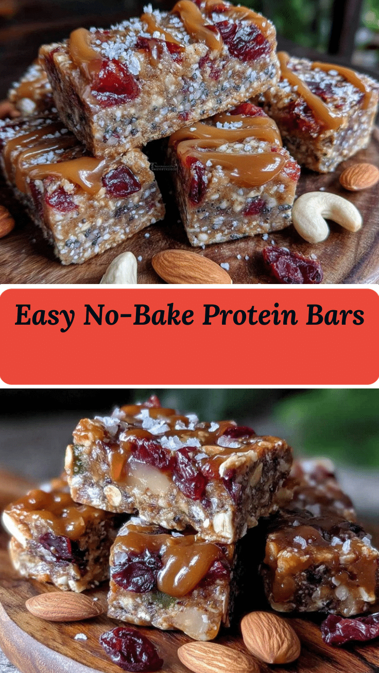 easy no-bake protein bars recipe