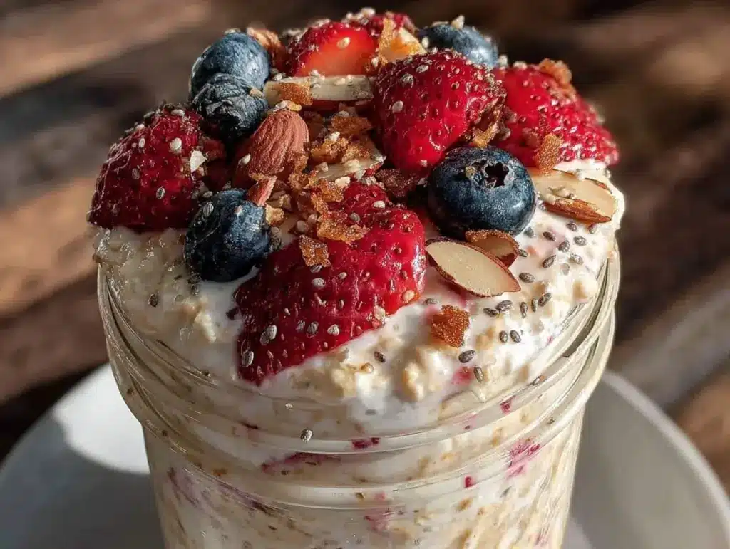 easy overnight oats recipe - featured image