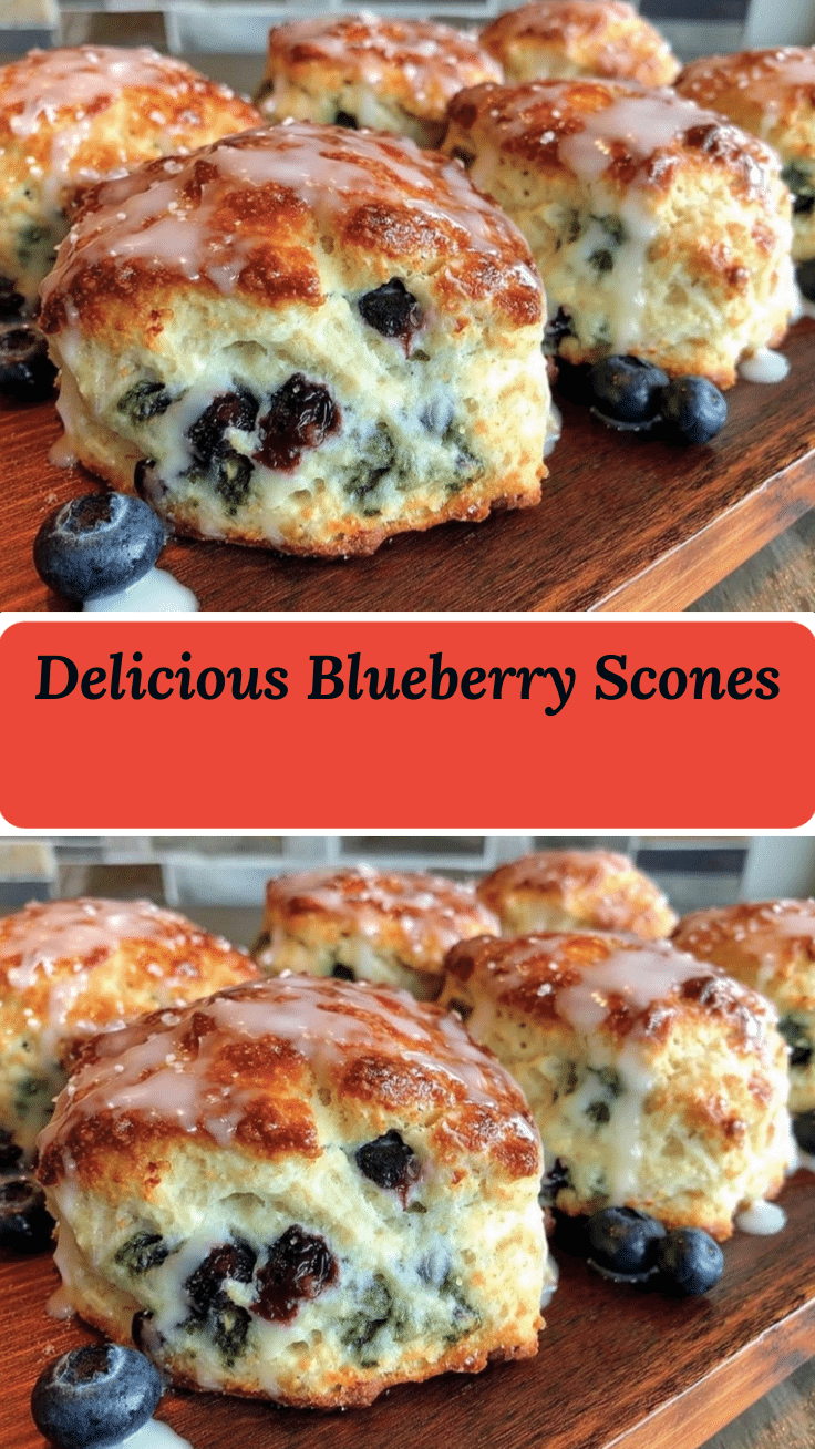 flaky blueberry scones recipe recipe