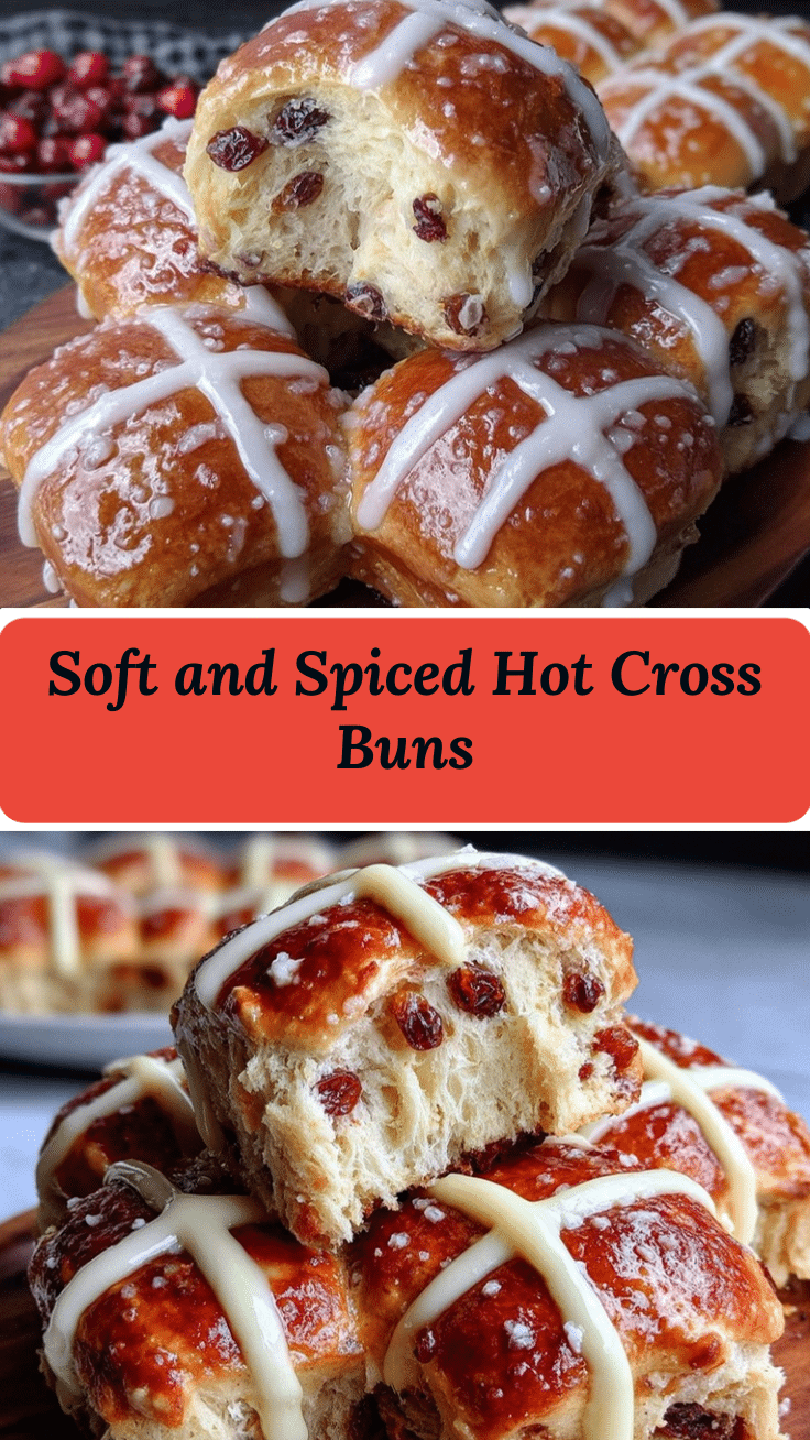 fluffy hot cross buns recipe