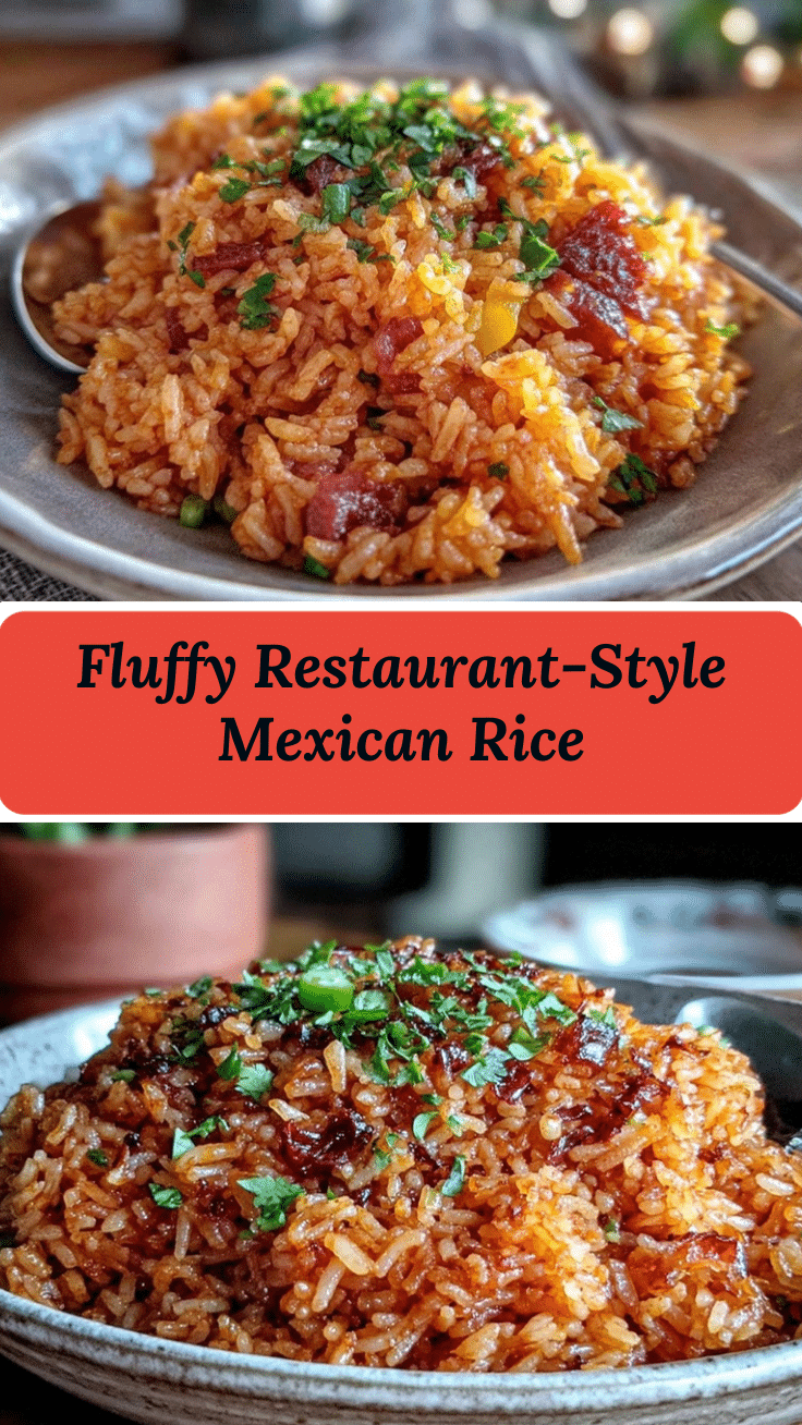 fluffy Mexican rice recipe
