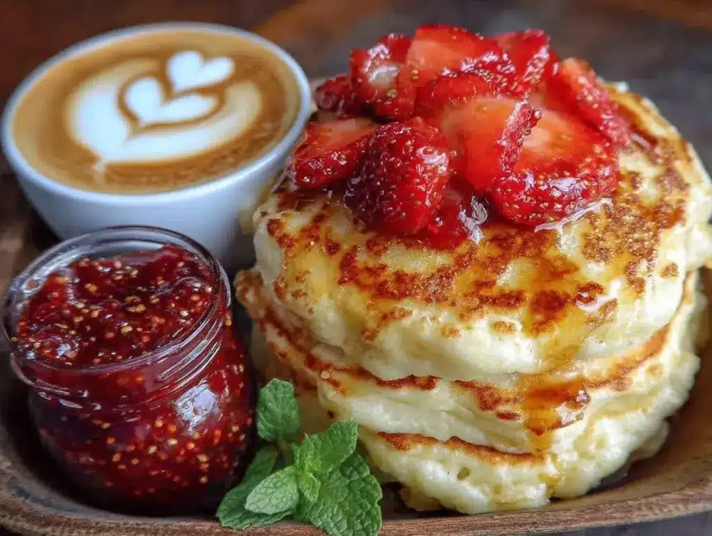 fluffy pancakes recipe - featured image