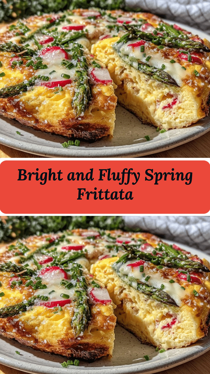 fluffy spring frittata recipe