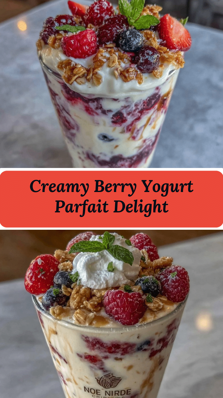 fresh berry yogurt parfait recipe