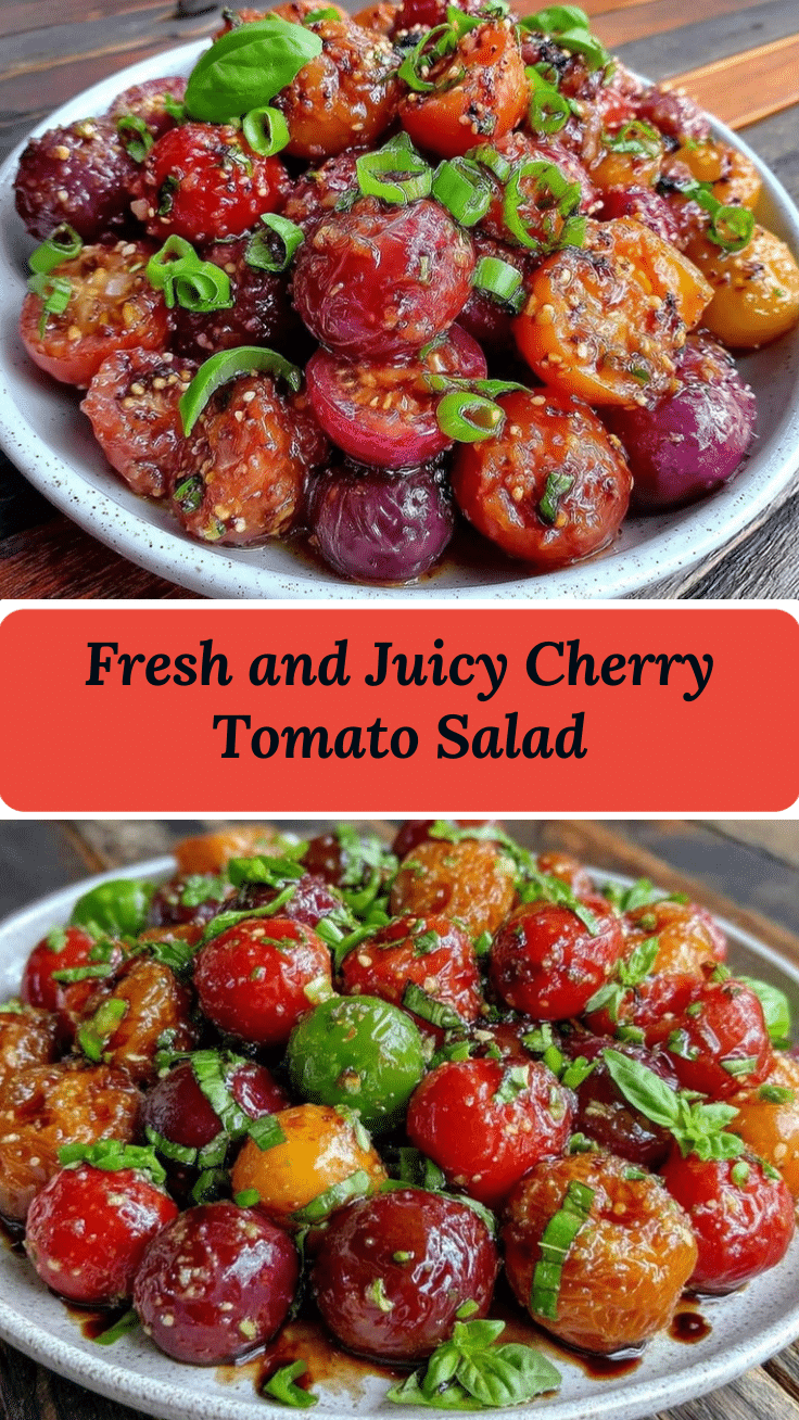 fresh cherry tomato salad recipe