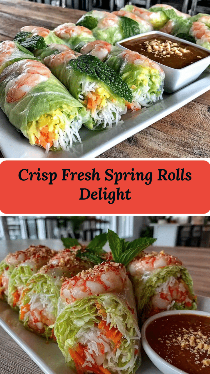 fresh healthy spring rolls with shrimp recipe