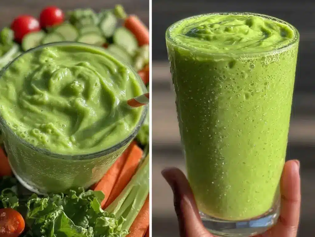 fresh healthy veggie smoothie boost - featured image