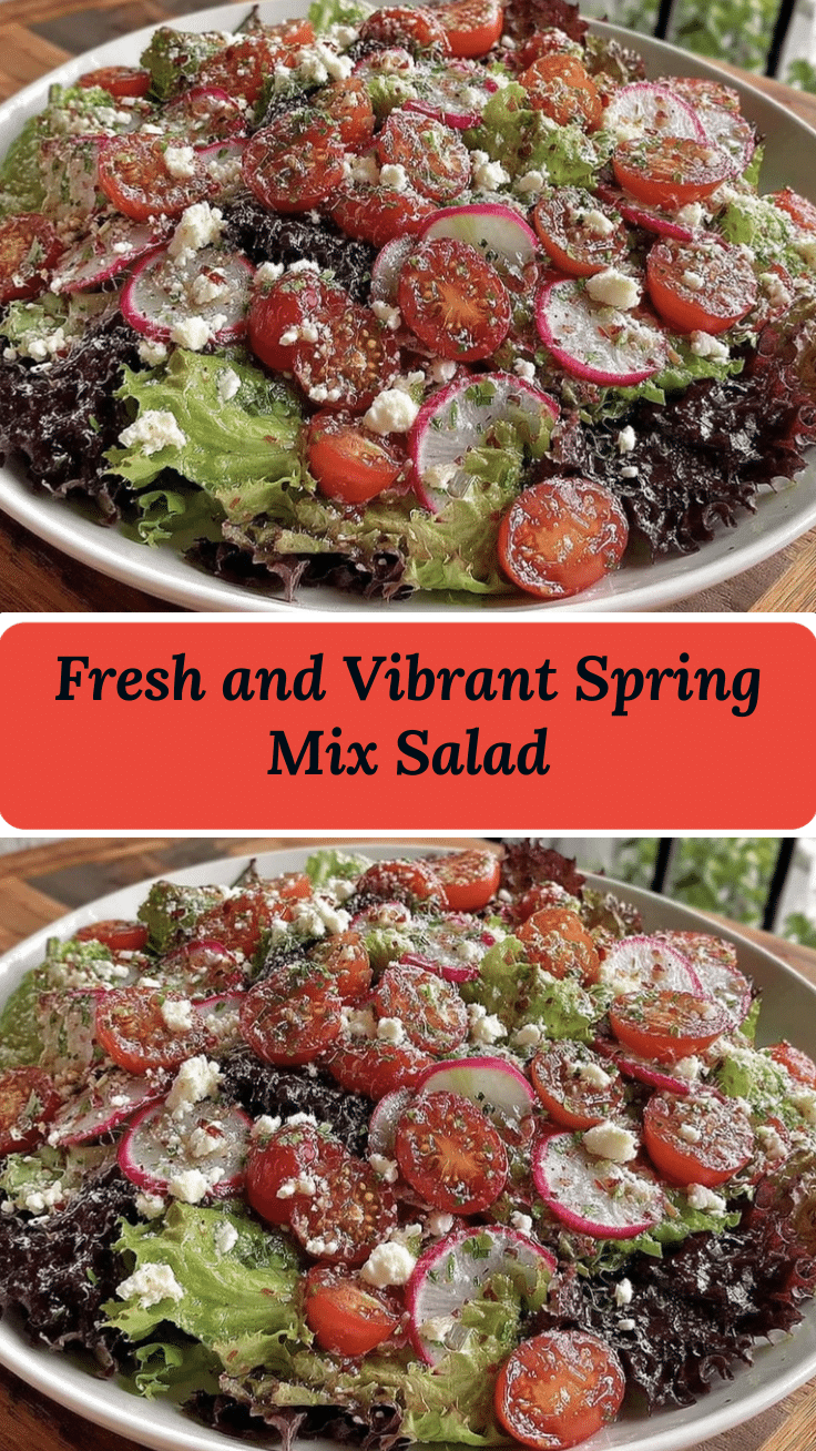 fresh spring mix salad with citrus and feta recipe
