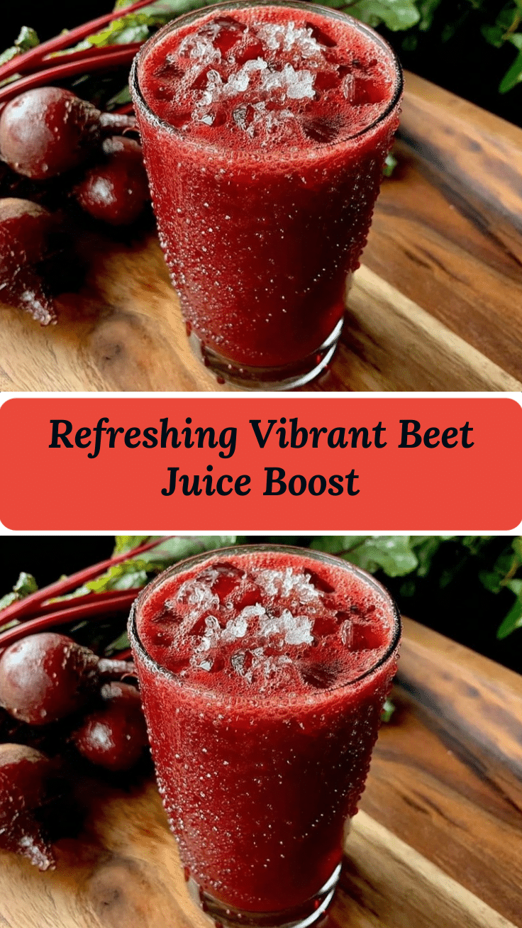 fresh vibrant beet juice recipe