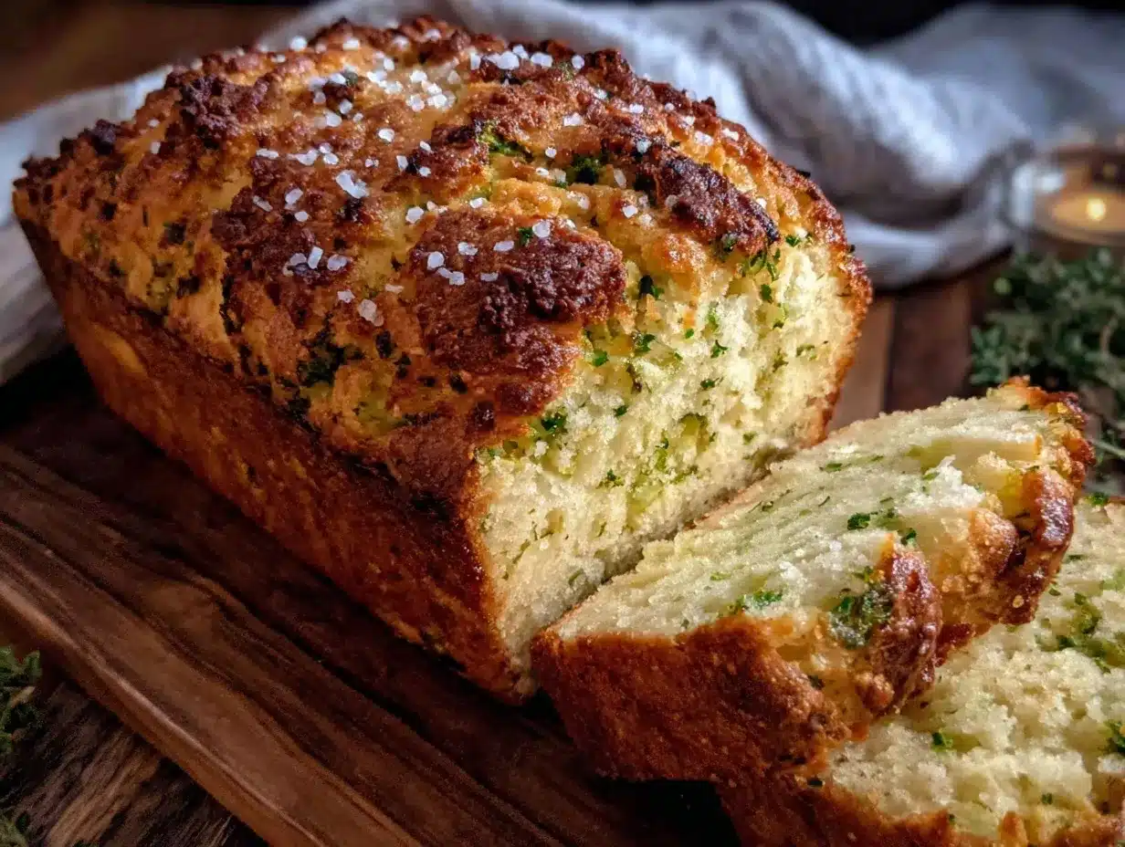 green beer bread preparation steps