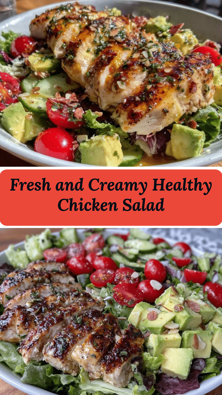 healthy chicken salad recipe