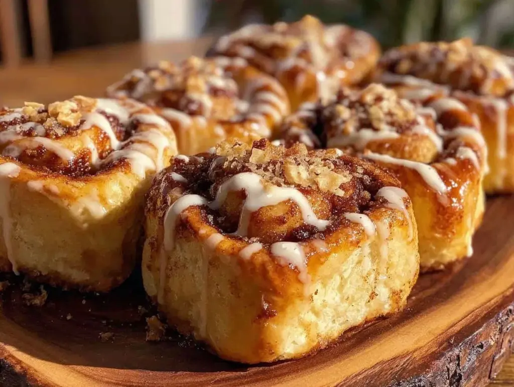 heart-shaped cinnamon rolls - featured image