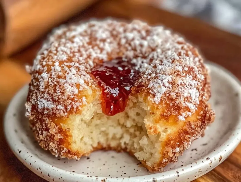 homemade jelly donuts - featured image