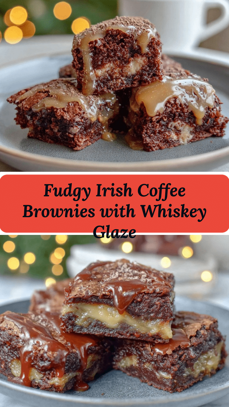 Irish Coffee Brownies recipe