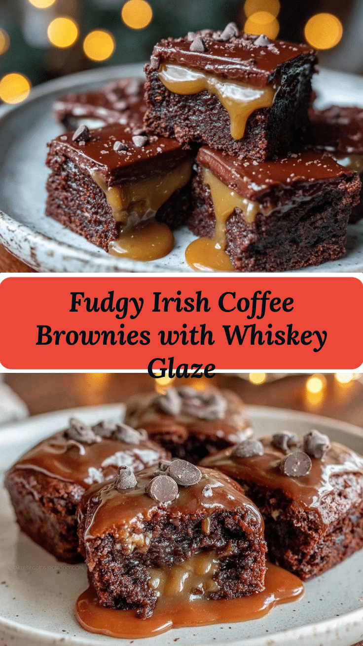 Irish Coffee Brownies recipe