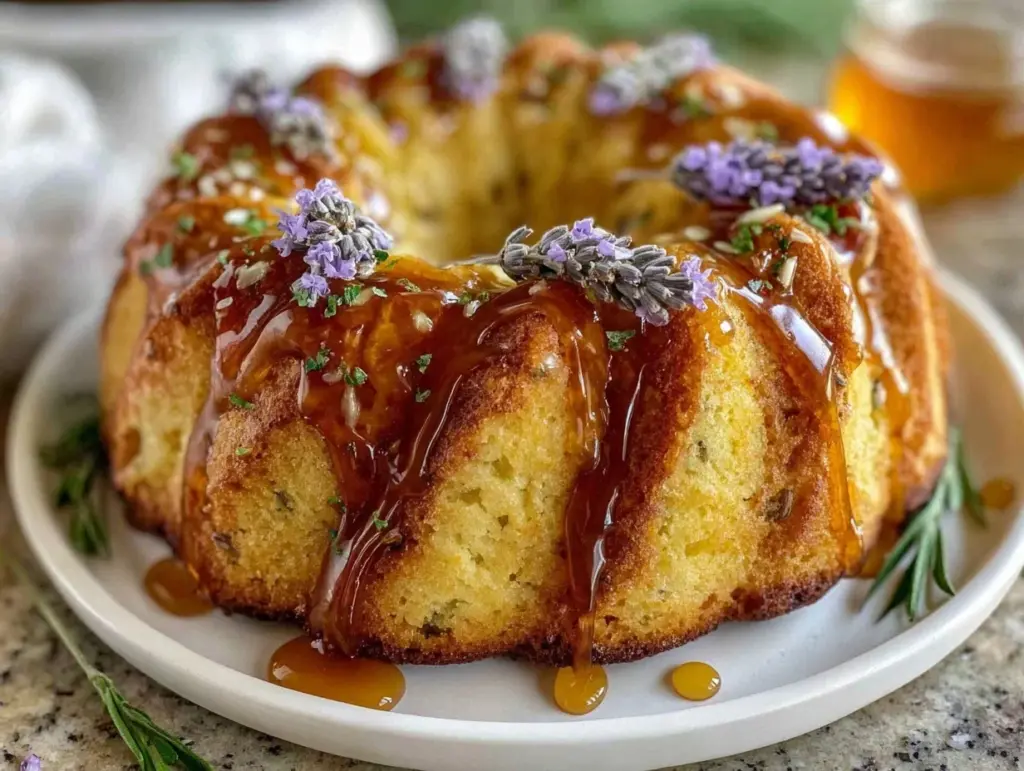 Lavender Honey Cake - featured image