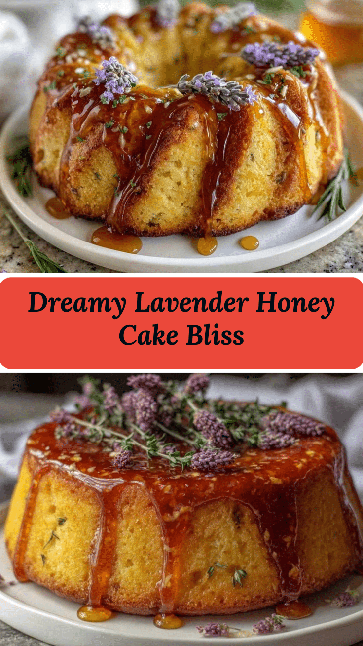 Lavender Honey Cake recipe