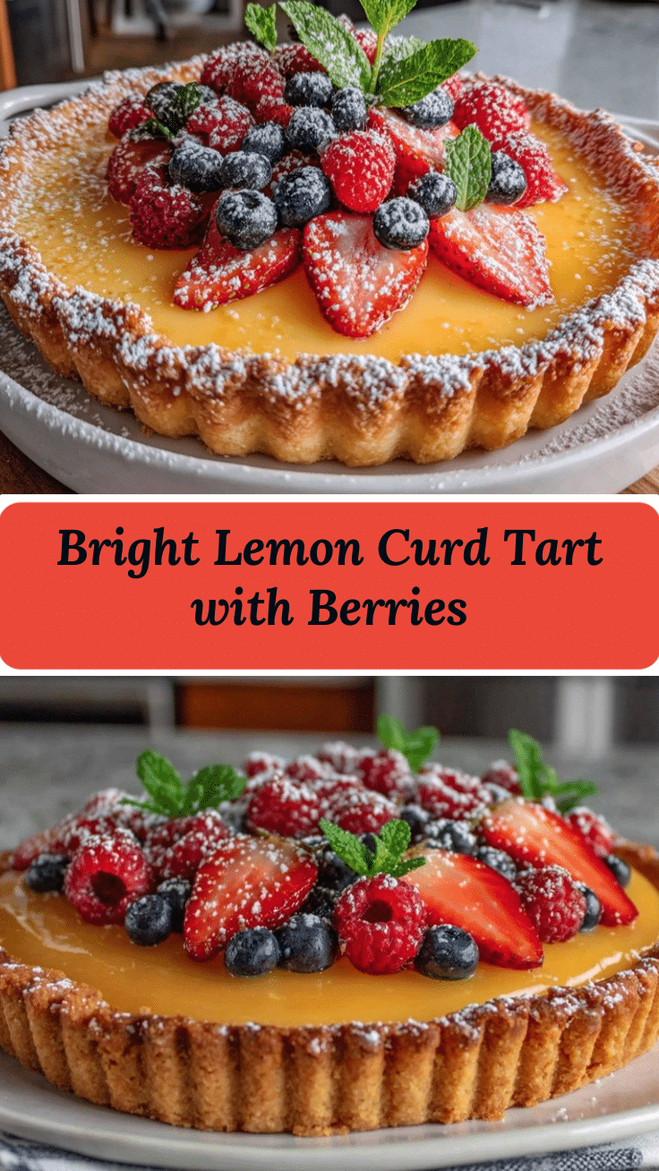 lemon curd tart recipe