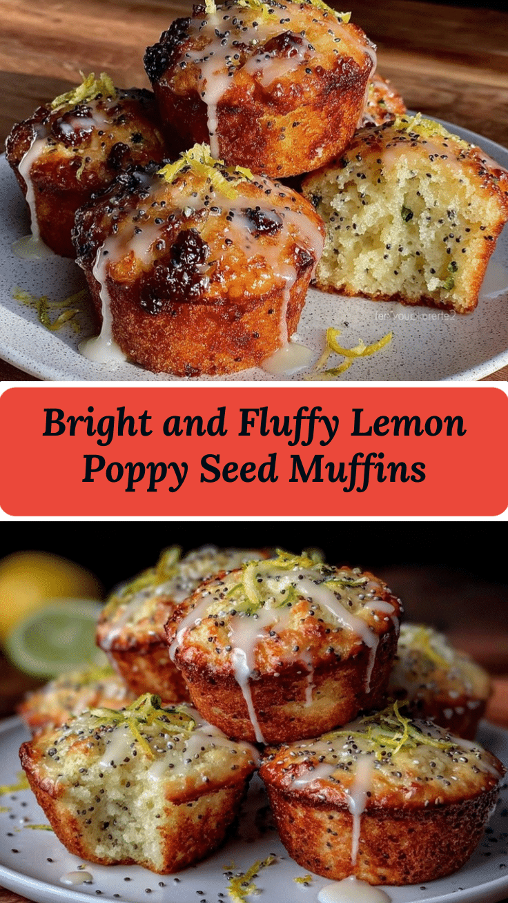lemon poppy seed muffins recipe