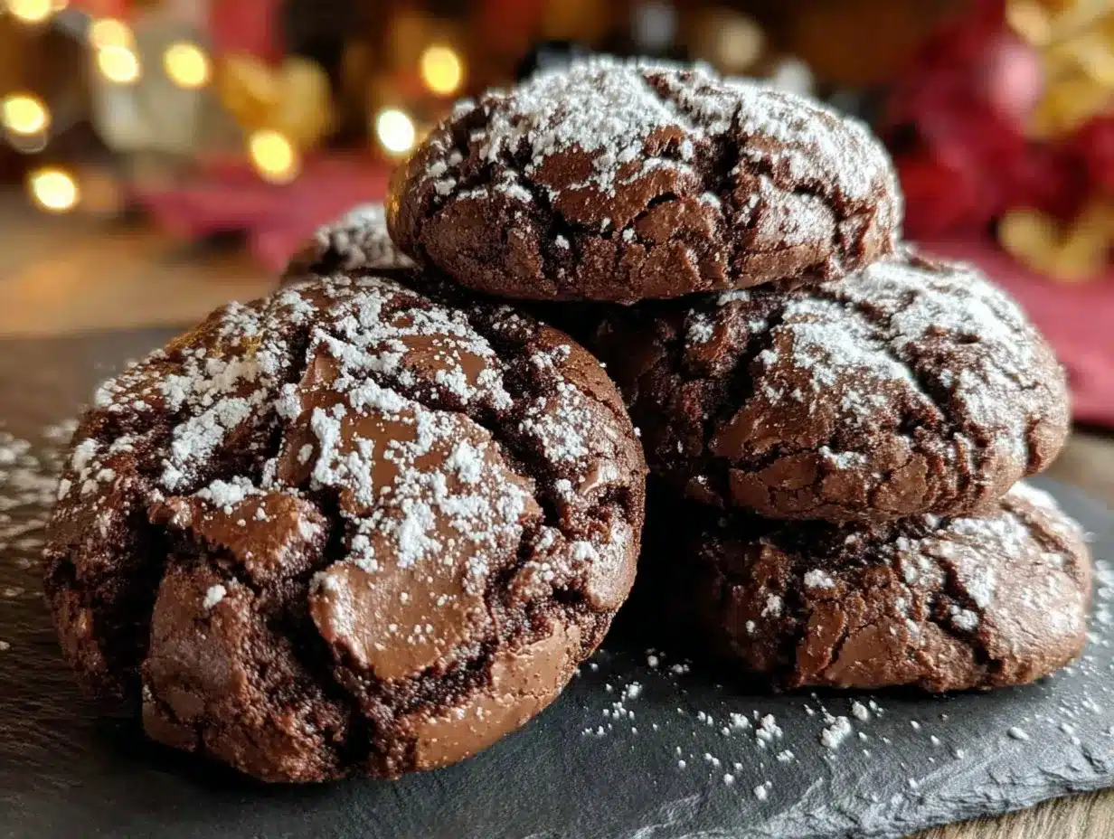 Midnight Kiss Cookies preparation steps