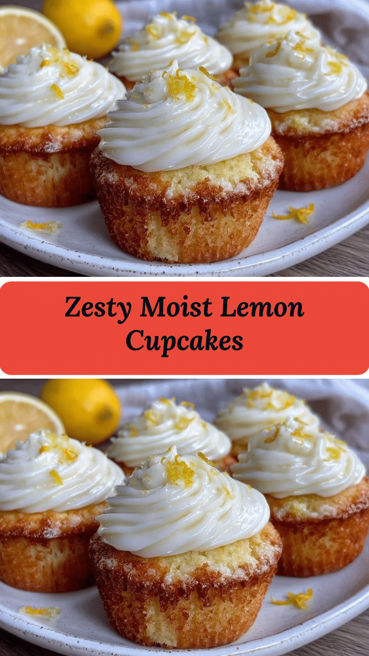 moist lemon cupcakes recipe