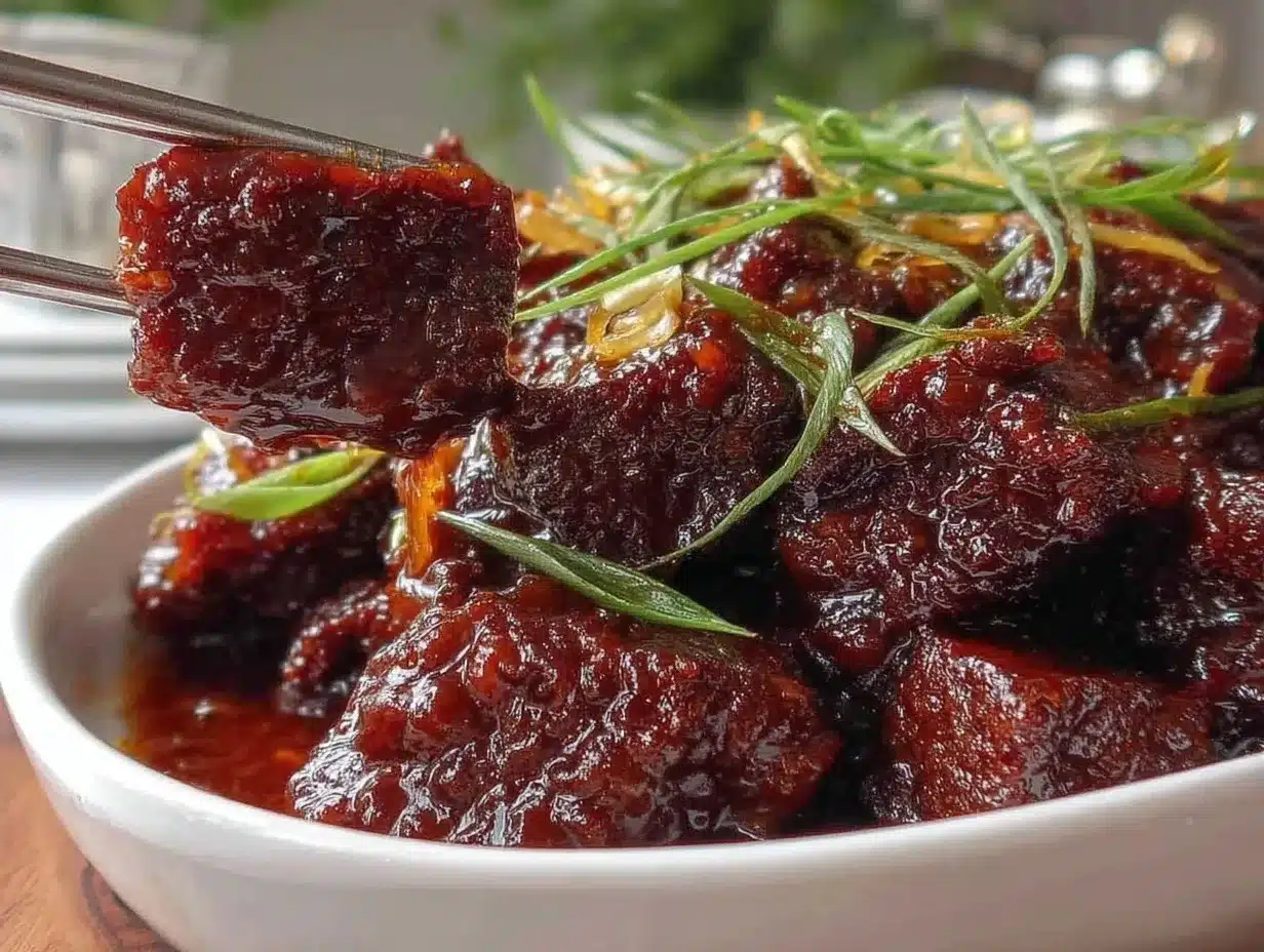 Mongolian Beef preparation steps