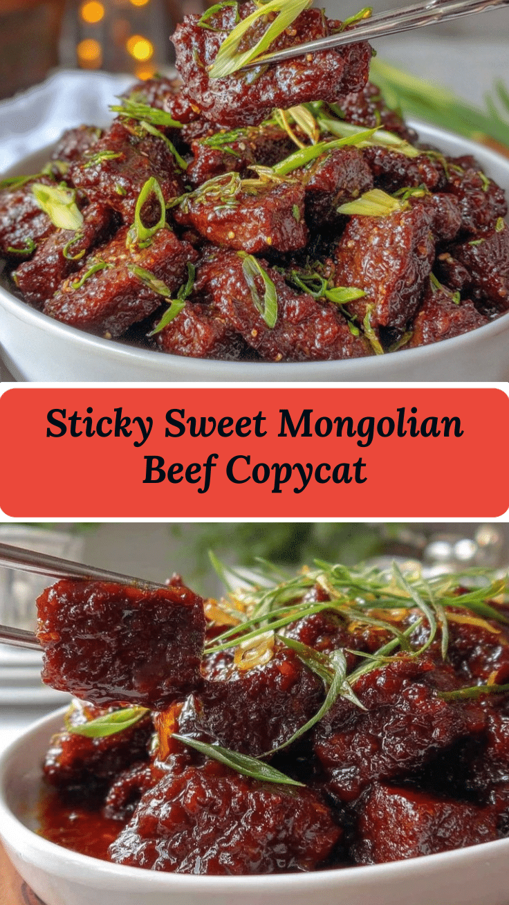 Mongolian Beef recipe